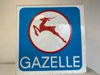 GAZELLE oude reclame lichtbak, Verzamelen, Merken en Reclamevoorwerpen, Gebruikt, Ophalen of Verzenden, Lichtbak of (neon) lamp