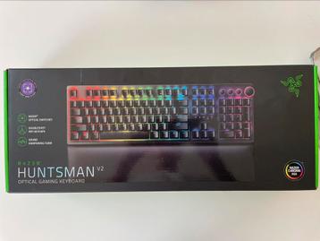 Clavier Razer Huntsman V2, Azerty, Comme neuf, Enlèvement, Razer