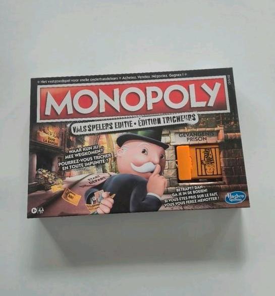 Monoploy valsspeler editie, Hobby en Vrije tijd, Gezelschapsspellen | Bordspellen, Zo goed als nieuw, Ophalen
