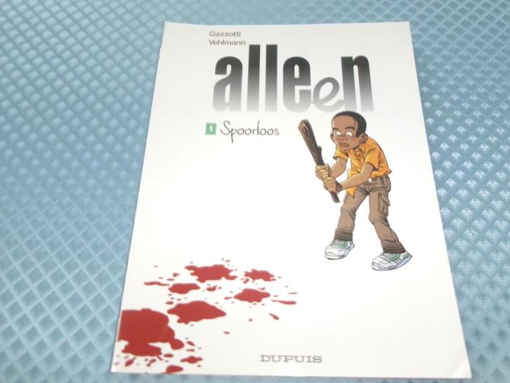 “Alleen” strip, Boeken, Stripverhalen, Gelezen, Eén stripboek, Ophalen of Verzenden