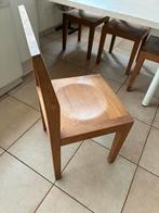 HOUTEN MASSIEVE STOEL, Huis en Inrichting, Ophalen, Gebruikt, Landelijk, Vijf, Zes of meer stoelen