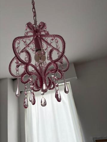 Hanglamp roos  beschikbaar voor biedingen