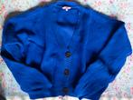 Blauwe gilet maat 146-152, Enlèvement ou Envoi, Comme neuf, WE, Fille