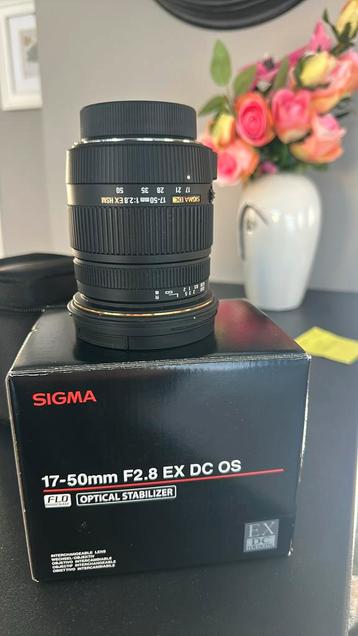 Sigma 17-50mm F2.8 EX DC OS HSM beschikbaar voor biedingen