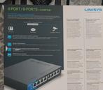 Linksys LGS108P, Computers en Software, Netwerk switches, Ophalen of Verzenden, Zo goed als nieuw