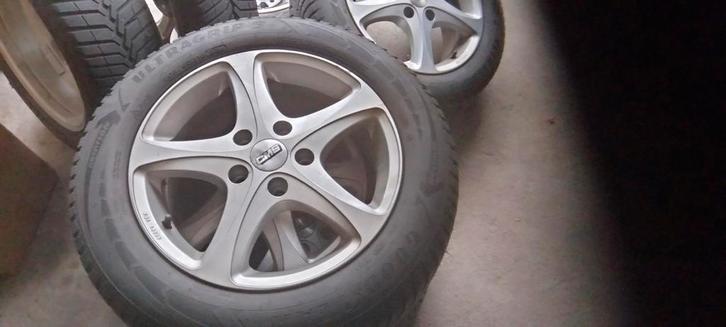 Te koop velgen met winterbanden opel ampera, Auto-onderdelen, Banden en Velgen, Velg(en), Winterbanden, Ophalen