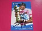 wielerkaart 2005 giro paolo savoldelli  signe, Sports & Fitness, Cyclisme, Comme neuf, Envoi