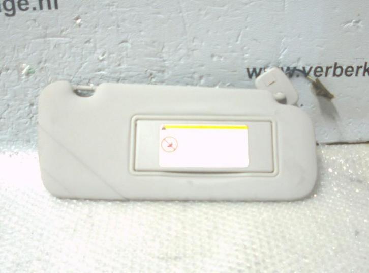 ZONNEKLEP RECHTS Peugeot 407 (6C / J) (01-2005/03-2011), Auto-onderdelen, Interieur en Bekleding, Peugeot, Gebruikt