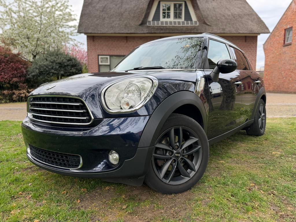 Mini Countryman 1.6 Automaat | Navi | Sportvelgen | Service, Auto's, Euro 5, Stof, Zwart, Blauw
