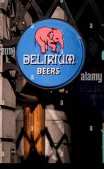 Led-verlichting Delirium gevelreclame, Ophalen