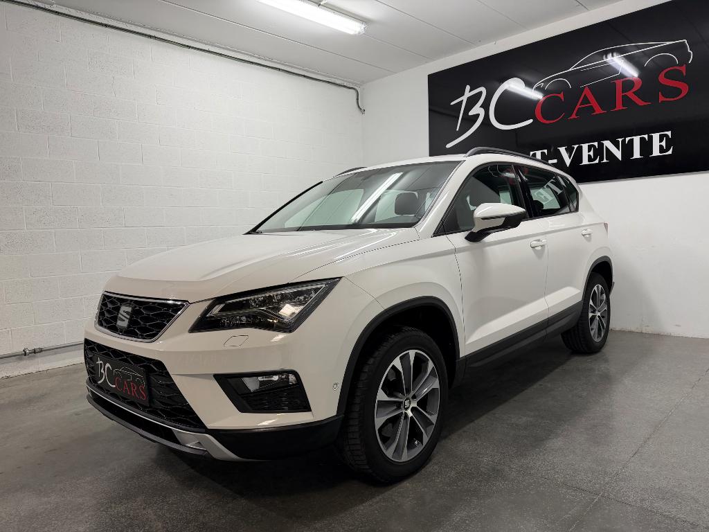 Seat Ateca 1.0tsi*garantie*cuir gps led, Auto's, Seat, Ateca, Leder, Bedrijf, Handgeschakeld