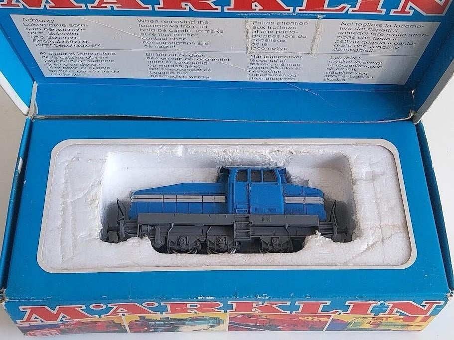 MÄRKLIN locomotief nr. 3078 in doos, Hobby en Vrije tijd, Ophalen of Verzenden, Locomotief, Märklin