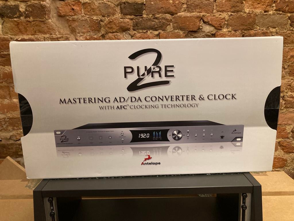 Antelope Audio - Pure 2 Mastering converter + clock, Musique & Instruments, Enlèvement, Comme neuf, Moins de 5 canaux