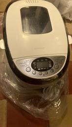 Machine à pain, Elektronische apparatuur, Broodbakmachines, 800 tot 1200 gram deeg, Zo goed als nieuw, Kijkvenster, Ophalen