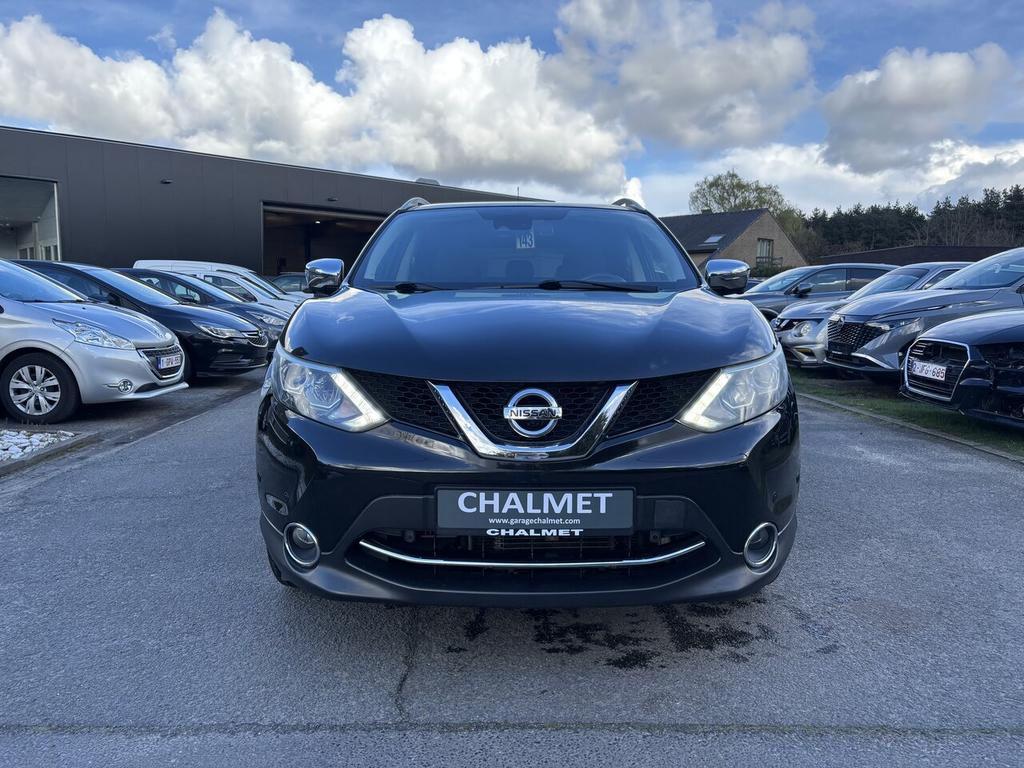 Nissan Qashqai 1.2DIG-T 115 CVT TEKNA + GLASS ROOF / GARANT, Auto's, Nissan, 0 cilinders, Zwart, Bedrijf, SUV of Terreinwagen