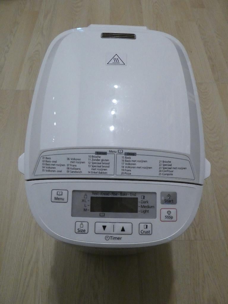 Panasonic Broodbakmachine, Ophalen, Gebruikt, Met timer, Meer dan 10 programma's