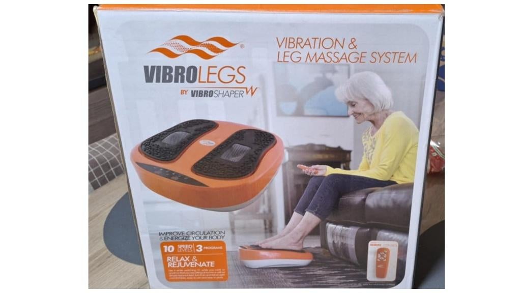 massage vibro des jambes, Enlèvement, Neuf, Chaise de massage ou Coussin
