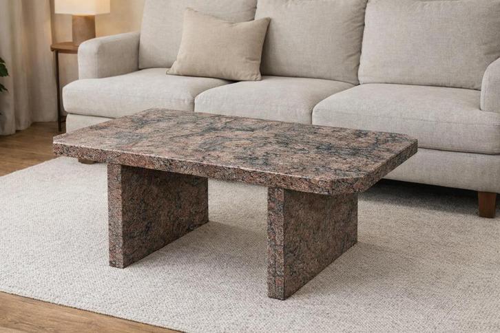 Table basse en marbre, Maison & Meubles, Tables | Tables de salon, Comme neuf, Enlèvement