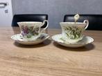2 tasjes Royal Albert Flowers of the Month, Ophalen