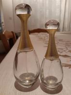 2 lege Dior J adore-flessen, Ophalen of Verzenden, Zo goed als nieuw, Parfumfles