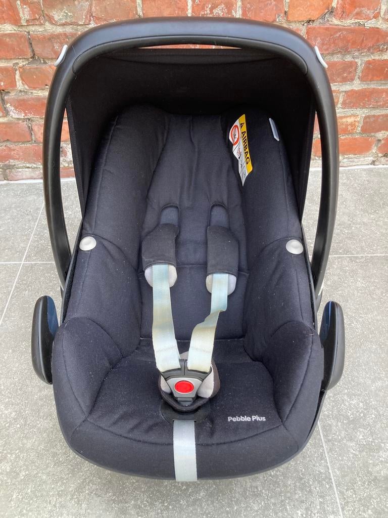 Maxi-Cosi Pebble Plus, Kinderen en Baby's, Ophalen, Autogordel, Zijbescherming, Zo goed als nieuw