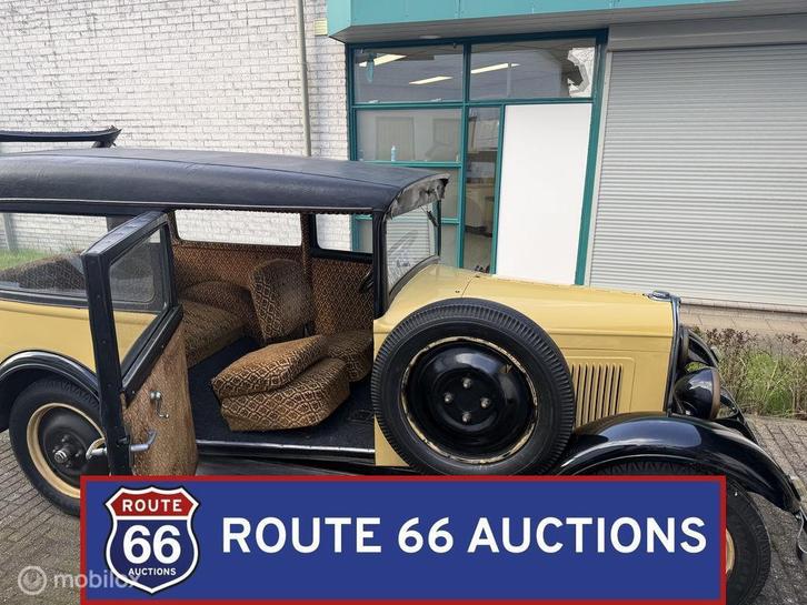 Peugeot 201 Coupe | 1931 | Route 66 Auctions, Auto's, Oldtimers, Bedrijf, Peugeot, Benzine, Overige carrosserie, Handgeschakeld