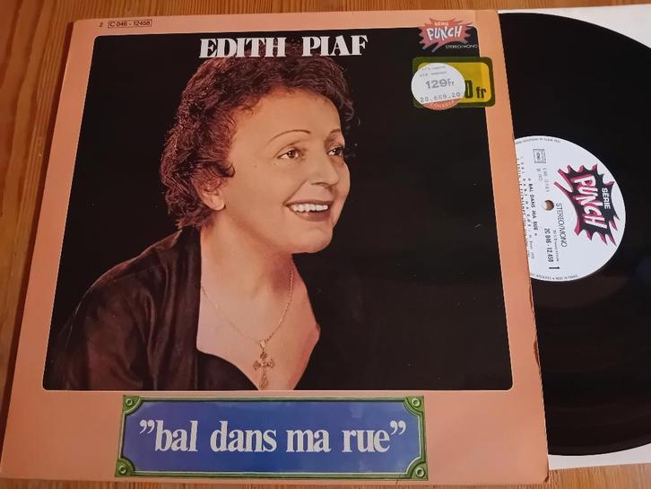 LP Edith Piaff “Bal Dans Ma Rue”, Cd's en Dvd's, Vinyl | Pop, Gebruikt, 1960 tot 1980, 12 inch, Ophalen of Verzenden