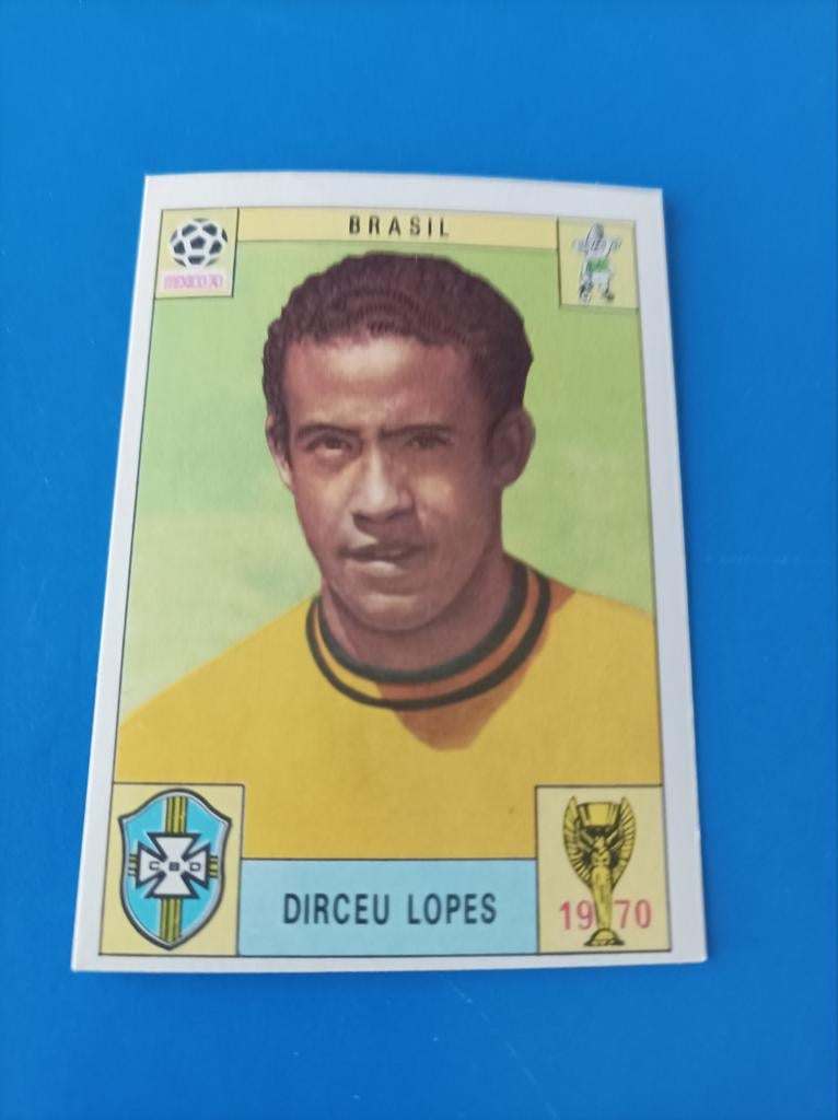 Panini Mexico 70, Brésil Dirceu Lopes, Collections, Articles de Sport & Football, Enlèvement ou Envoi