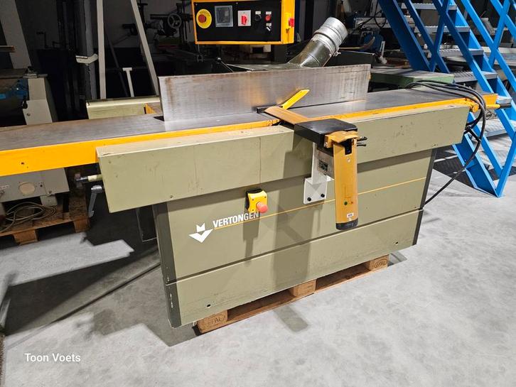 Vlakvandiktebank Merk Vertongen Type C630, Bricolage & Construction, Raboteuses, Électrique, Enlèvement