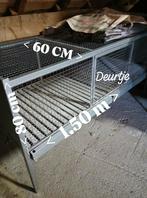 Konijnenhok gegalvaniseerd, Dieren en Toebehoren, Ophalen, Gebruikt, Ren, Konijn