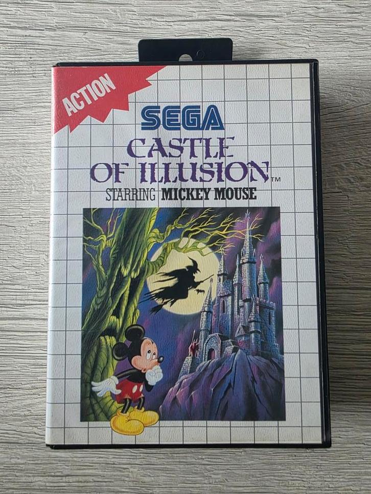 Castle of Illusion met Mickey Mouse Sega Master System in de, Games en Spelcomputers, Games | Sega, Gebruikt, Master System, Platform