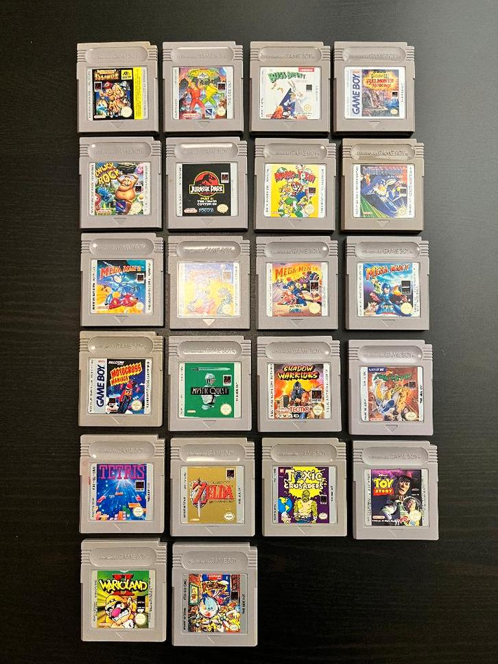 22 Game Boy games: Mega Man, Castlevania, Zelda, Games en Spelcomputers, Games | Nintendo Game Boy, Gebruikt, Ophalen of Verzenden