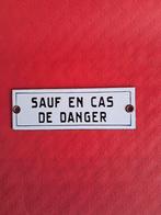 Plaque émaillée, Antiquités & Art, Enlèvement