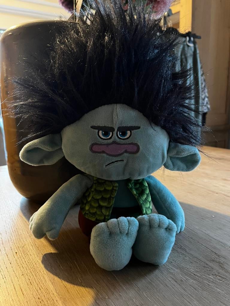 Trol blauwe troll, Ophalen of Verzenden, Zo goed als nieuw