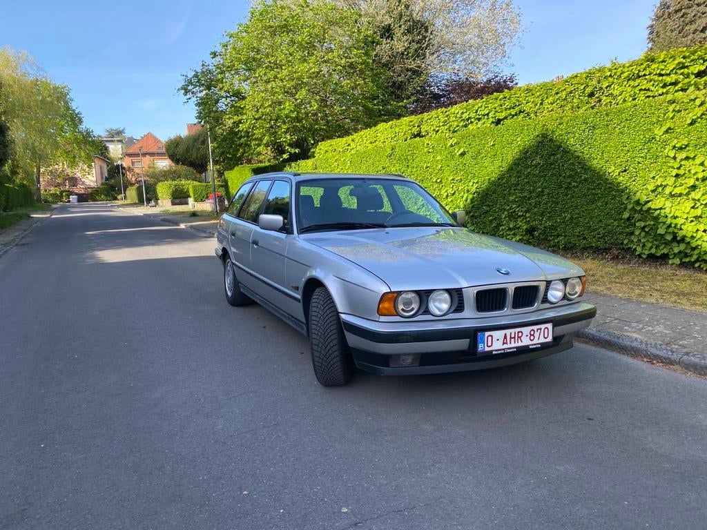 BMW e34 Touring 530i V8 Handleiding, 8 cilinders, Leder, 5 deurs, Particulier