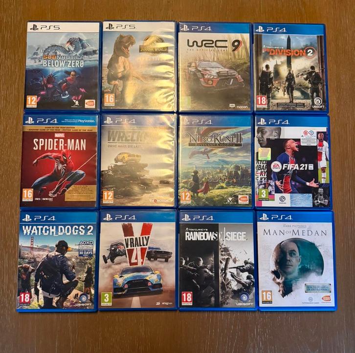 PS4 - PS5 games, Games en Spelcomputers, Games | Sony PlayStation 4, Zo goed als nieuw, Overige genres, Ophalen of Verzenden