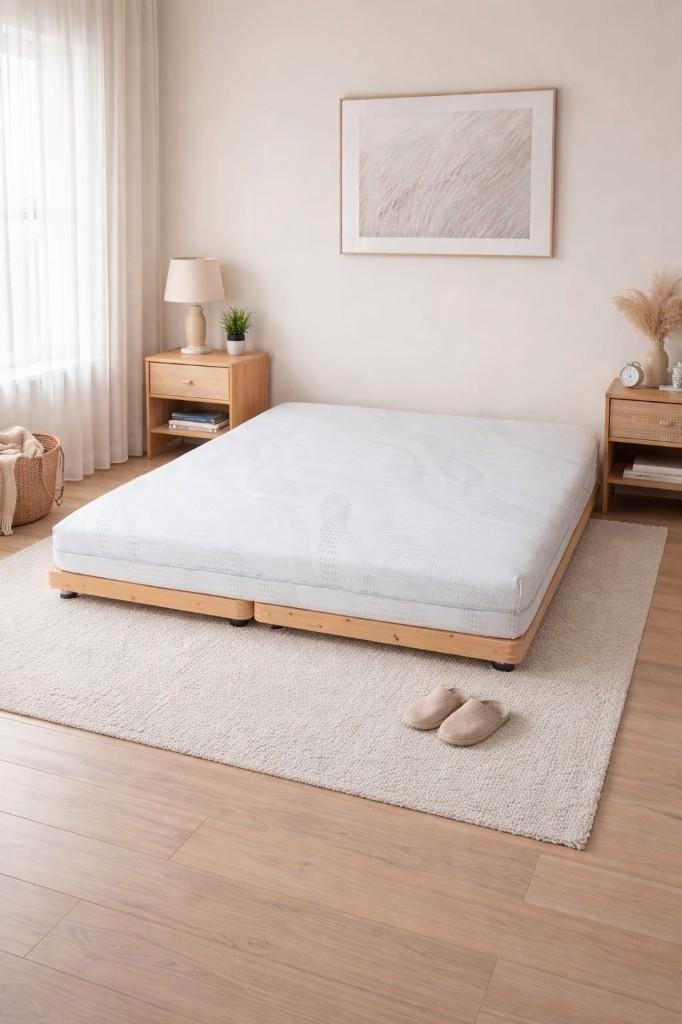 Lit 2 personnes 1m80 sur 2m, Maison & Meubles, Chambre à coucher | Lits, Utilisé, Une personne, 180 cm, 200 cm, Bois, Enlèvement