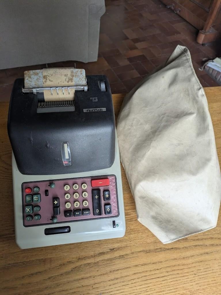 Olivetti Logos 20 serie rekenmachine, Ophalen