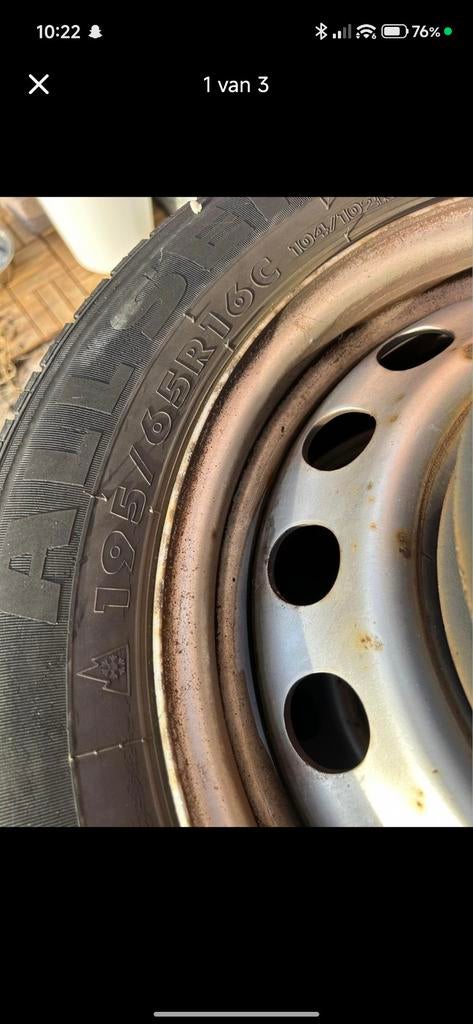 Velgen Mercedes Vito 16inch, Autos : Divers, Pièces de sport automobile, Enlèvement