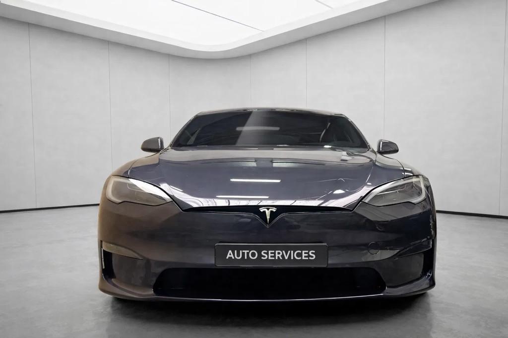 Tesla Model S PLAID+ - 932kw (bj 2024, automaat), Auto's, Automaat, 0 cilinders, Gebruikt, Zwart
