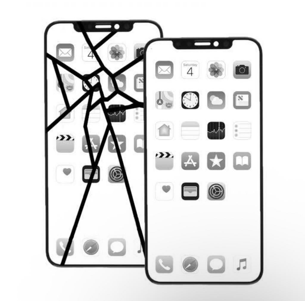iPhone Scherm, Telecommunicatie, Mobiele telefoons | Toebehoren en Onderdelen, Zo goed als nieuw, Ophalen of Verzenden