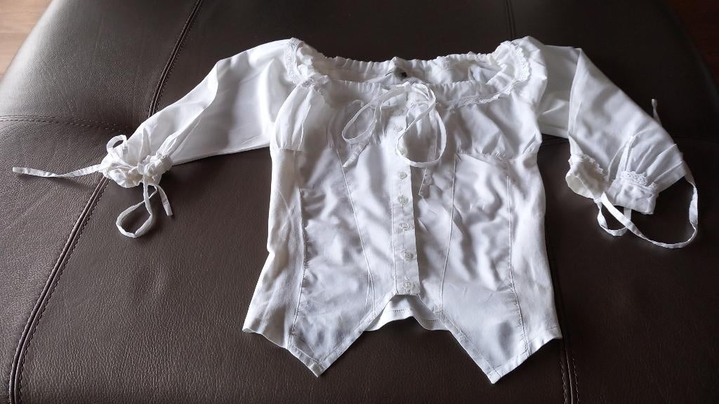 WIT BLOESJE, Geisha, Wit, Ophalen of Verzenden, Zo goed als nieuw