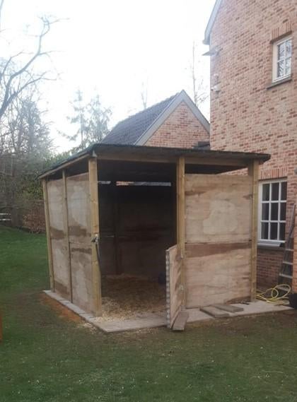 Box pour 1 cheval 3x3m, Animaux & Accessoires, Box & Pâturages, Accessoires, 1 cheval ou poney