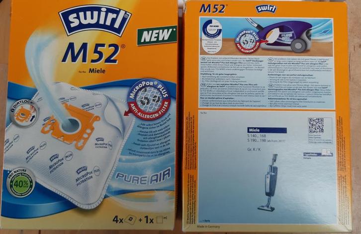 Sacs à poussière et filtres pour Miele Complete C3, Maison & Meubles, Produits de nettoyage, Enlèvement ou Envoi