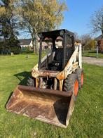 Bobcat met opbouw kraanarm, Ophalen, Bulldozer