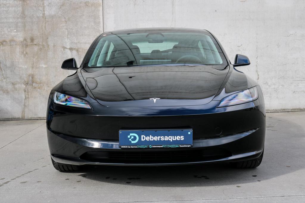Tesla Model 3 Highland ACC APP PSENS+CAM ZETEL+STUURVERW, Auto's, Tesla, 0 kg, Zwart, Te koop, 0 kg