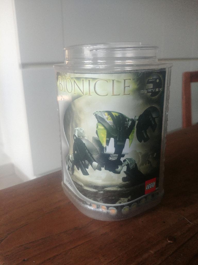 Lego 8561 Bionicle Mata Nui Bohrok Nuhvok, Ophalen, Zo goed als nieuw, Complete set, Lego