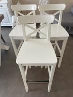 3 tabourets ikea, 3 tabourets, Enlèvement, Utilisé, Bois