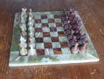 jeu d'échecs en marbre onyx, Antiquités & Art, Enlèvement