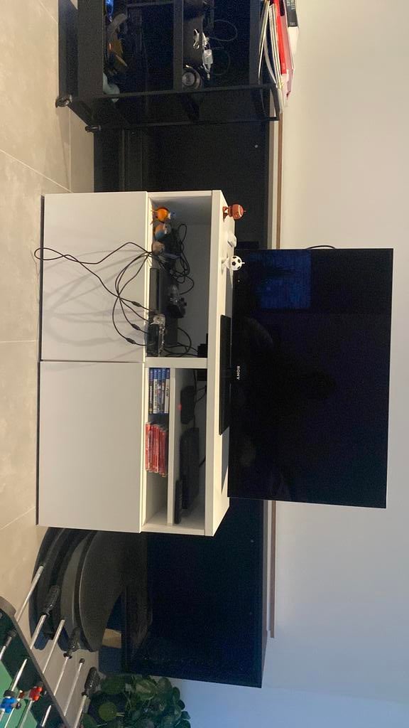 Meuble TV Ikea, Maison & Meubles, Enlèvement, Utilisé, Avec porte(s)